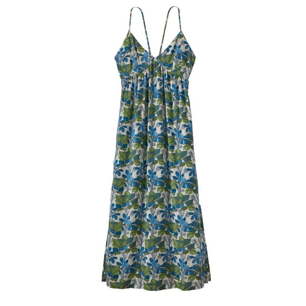 NEW NWT Patagonia Pataloha Strappy FLORAL MAXI Dress sz M $129